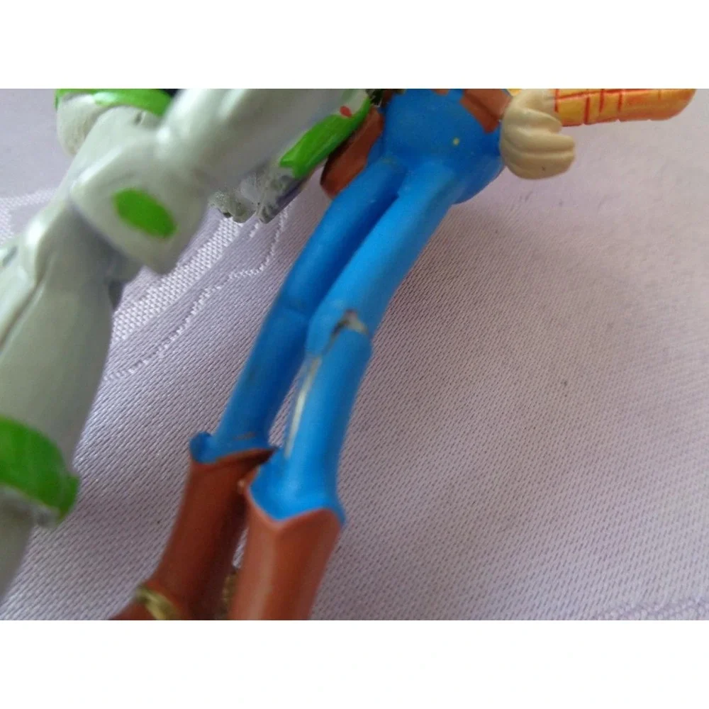 Disney Christmas Ornament Buzz Lightyear Woody with Mickey Hat Dated 2018